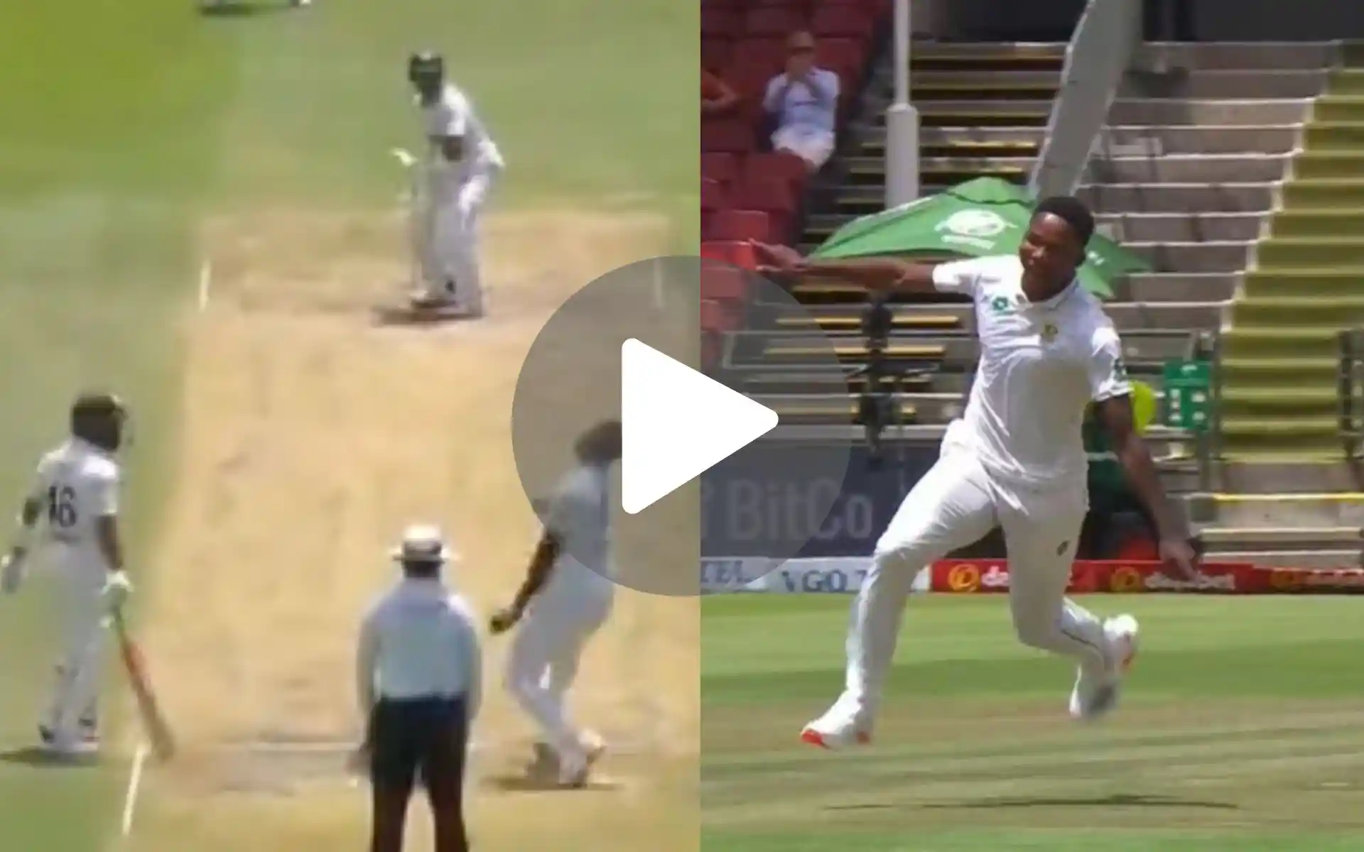 [Watch] 18-Year-Old Debutant Picks Babar Azam As His First Test Wicket; Scripts Rare Feat